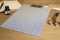 Preview: Blue clipboard A4 with nice decorative paper